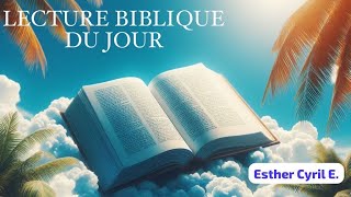 Lecture biblique audio du jour 19 Mai 2024 Ezechiel 37 1 à 14 [upl. by Ayel]