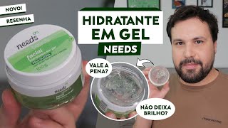 HIDRATANTE FACIAL EM GEL 7 em 1 Needs com Ácido Hialurônico e Pepino Resenha [upl. by Hodgkinson]