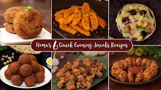 Easy Snacks to Make at Home  Evening Snacks Recipes for Kids  Quick Snacks Recipes [upl. by Aicilana]