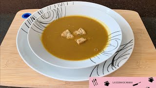 CREMA DE LENTEJA CON ZANAHORIA DELICIOSA [upl. by Estren]