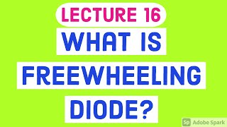 Freewheeling Diodes  Importance of Freewheeling Diodes in Power Electronics  Operation  Working [upl. by Evvy844]