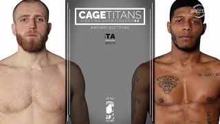 FREE FIGHT Jonathan Piersma vs Aaron Trecell  Cage Titans 63 [upl. by Alessig]