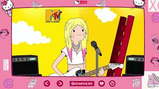 Avril Lavigne  Bite Me ANIMATED VISUALIZER Dir by animatorboi [upl. by Yemorej81]