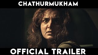 ChathurMukham Official Trailer Review  Manju Warrier  Sunny Wayne  Niranjana Anoop TechnoHorror [upl. by Hamo]