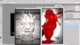 Как вывести две или несколько фотографий в рабочее поле Adobe фотошоп CS 6 CC [upl. by Katherina533]