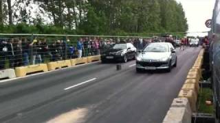 Peugeot 206 gti vs bmw m5MOV [upl. by Terraj898]