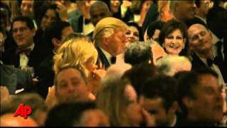 Obama Trump Together for Correspondents Dinner [upl. by Ambros]