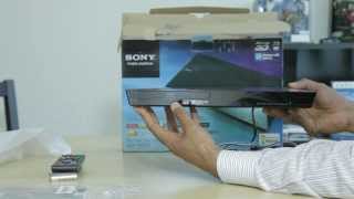 Sony Bluray Player BDP S5100 Unboxing [upl. by Granoff]