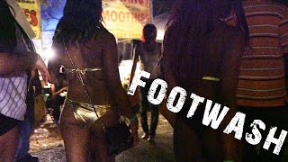 Watch the Wild Scene at Footwash [upl. by Alexina765]