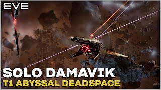 T1 Abyssal  Solo Damavik  EVE ONLINE [upl. by Nedrah]