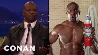 Terry Crews’ Old Spice Ads Have Gone Global  CONAN on TBS [upl. by Nogem]