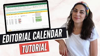 How to Use An EDITORIAL CALENDAR for An Effective CONTENT STRATEGY  Content Calendar Tutorial [upl. by Lindi]