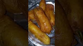 Mirch pakoda 🥖🥖🥠😋😋 youtube  shorts [upl. by Atinram]