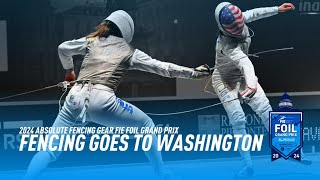 Fencing  FULL EVENT FIE Foil Grand Prix from Washington DC  NBC Sports [upl. by Eentroc857]