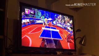 Kinect Sports rally tally She didn’t even hit the ball [upl. by Emelita748]