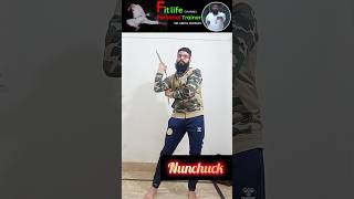 Nunchcuks technique martialarts [upl. by Quigley766]