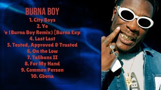 Burna BoyMost played songs of 2024Superior Hits LineupSoughtafter [upl. by Kiyoshi583]