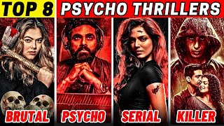 Top 8 South Serial Killer Movies Dubbed In Hindi Available On Youtube  Psycho Thriller Movies [upl. by Itida]