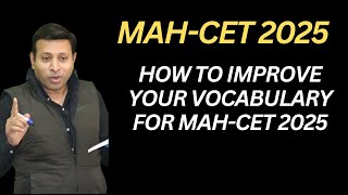 How to Improve Your Vocabulary for MAHCET 2025mahcet2025mahcetExammahcettips [upl. by Alair104]