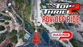 Top Thrill 2 Animation Off Ride  POV ⎮ CEDAR POINT 2024 [upl. by Idell642]