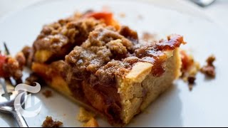 Peach Crumble Slab Pie  Melissa Clark Recipes  The New York Times [upl. by Esaj743]