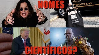 Donald Trump Thanos Lava Jato e Ozzy Osbourne as homenagens científicas Pirula 284 [upl. by Hulbard]