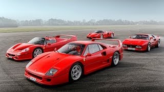 Ferrari Enzo F40 F50 amp 288 GTO  Top Gear [upl. by Hooke]