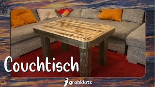 Couchtisch aus altem Palettenholz [upl. by Eynttirb]