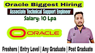 Oracle Job Opportunities 2024  Oracle Freshers Off Campus Drive  CTC 10 LPA  Apply Here oracle [upl. by Tarryn]