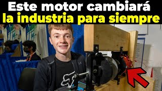 Este niño de 17 años construyó el MOTOR eléctrico más avanzado del MUNDO [upl. by Nomma]