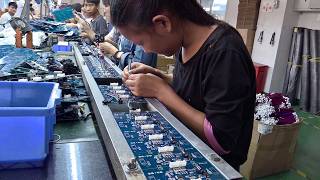 Inside a Small Chinese Electronics Factory  From the Archives [upl. by Simsar]