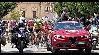 Giro dItalia 2018  Stage 5 Agrigento  Santa Ninfa Km 153  Tappa 5 Vince Enrico Battaglin [upl. by Yrrag249]