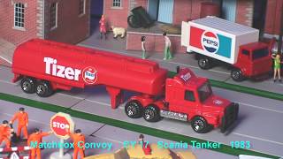 Diecast Tanker Collection adultdiecast Scale Models on Matchbox Motorway [upl. by Agon]