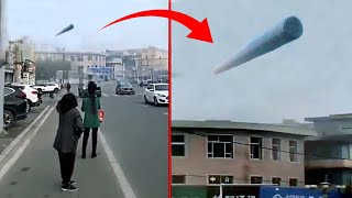 Passenger Filmed A CigarShaped UFO In Italy What Happened Next Is Still Unexplained [upl. by Aeret]