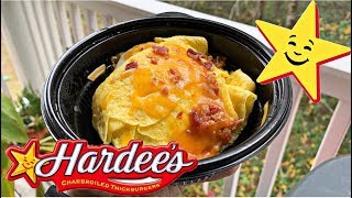 Hardees Low Carb Breakfast Bowl Review  Keto Fast Food Breakfast Under 5 [upl. by Yerggoeg]