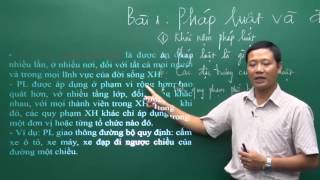 Pháp luật và đời sống P1  Lớp 12  Thầy Trần Văn Năng  PENC [upl. by Sifan]