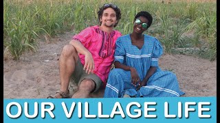 VILLAGE LIFE IN AFRICA Namibia Our village experience in Africa  COUPLE VLOG  Lempies [upl. by Gatias692]