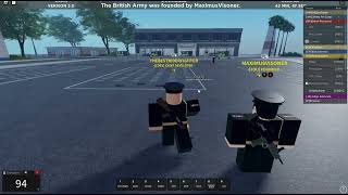 POV I CDEV I ROBLOX I BA I British Army I SimpllyAdam [upl. by Eniamrehs]