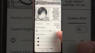 Tachiyomi Overlay filter fixes black levels on eink Hisense A9 [upl. by Aveer]