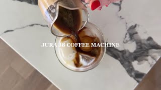 MY EXPERIENCE WITH THE JURA J8 AUTOMATIC ESPRESSO MACHINE [upl. by Atteoj]