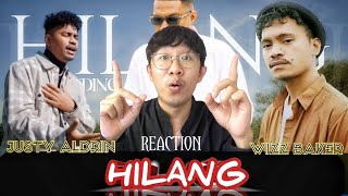 Akhirnya Reaction Justy Aldrin ft Wizz Baker amp Toton Caribo  Hilang [upl. by Drofwarc224]