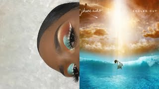 Jhene Aiko quotSouled Outquot Inspired Album Cover Makeup Tutorial [upl. by Felske]