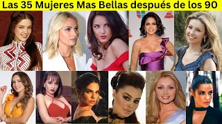 las 35 mujeres mas bellas de la TV en los últimos 30 años telenovelas [upl. by Akinak]