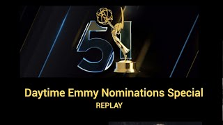 2024 Daytime Emmy Nominations Special [upl. by Korrie]