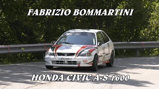 SALITA VITTORIO VENETO CANSIGLIO 2024  FABRIZIO BOMMARTINI  HONDA CIVIC AS 1600  BY BELLUNOVIDEO [upl. by Eilraep]