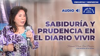 Sabiduría y prudencia en el diario vivir  Hna María Luisa Piraquive  IDMJI [upl. by Annahahs]