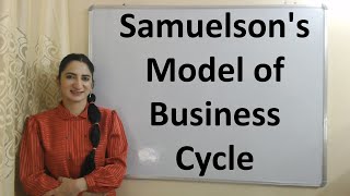 Samuelsons Model of Business Cycle [upl. by Xever]