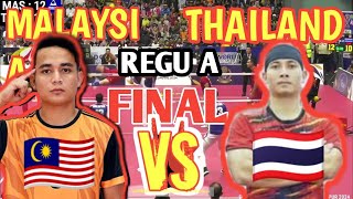 FINAL TAKRAW WORLD CUP 2024 🟠MALAYSIA VS THAILAND 🟠 [upl. by Shelba]