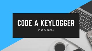 How To Code A Keylogger in 2 Minutes  C Language [upl. by Cyndia107]