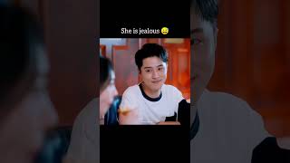 She is jealous 😅  C drama  Their wonderful time 💗  cdrama shorts [upl. by Tisman]